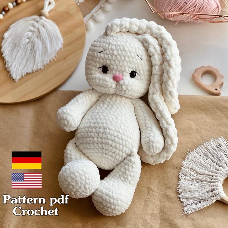 Crochet Rabbit in Clothes - Etsy