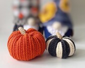 Crochet pumpkins 2in1 PATTERN, Halloween amigurumi pumpkin , crochet fall pattern,  DIY crochet tutorial, fall decor tutorial, ENGLISH pdf