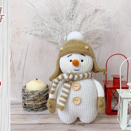 stuffed snowman diy