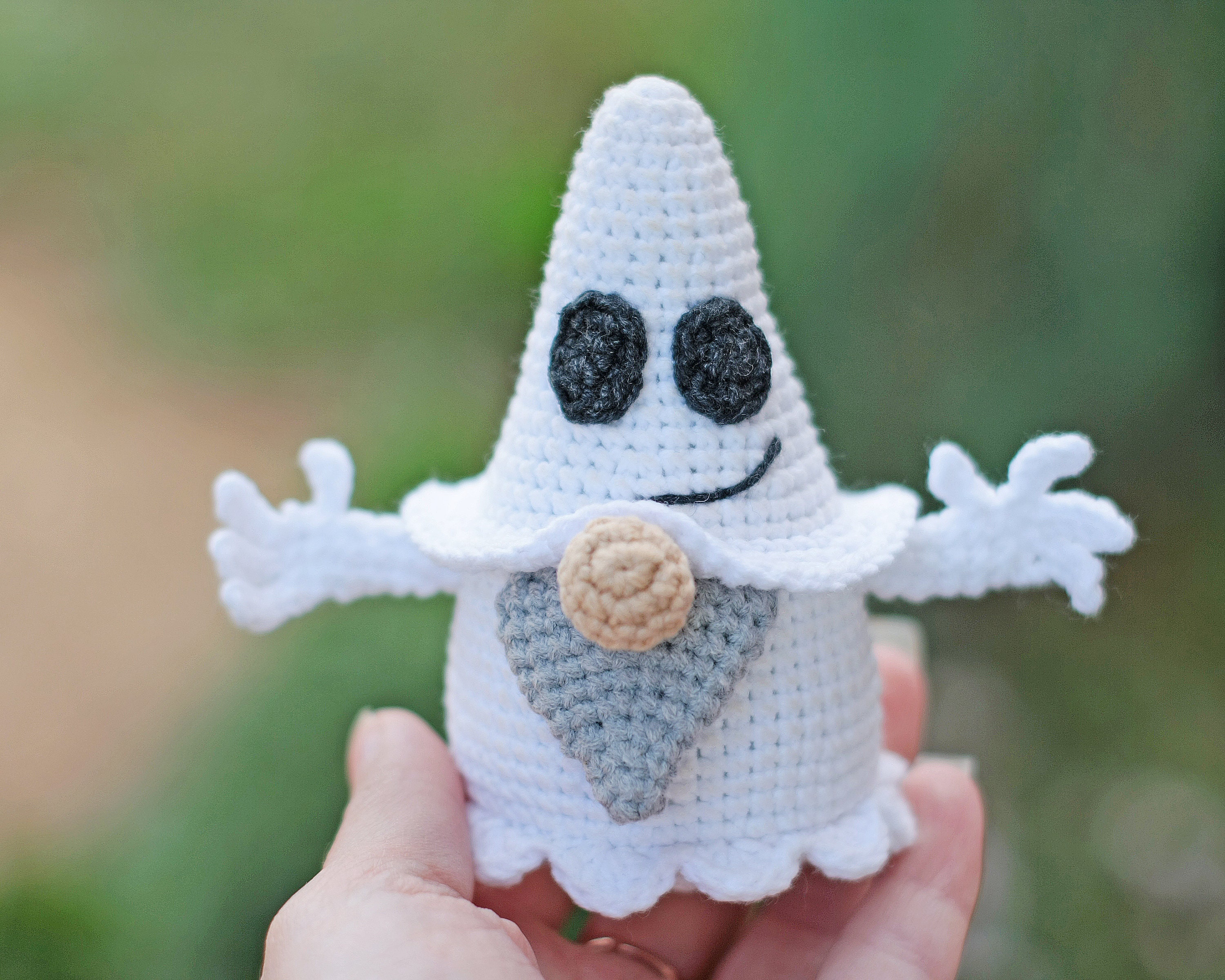 Halloween Gnome Crochet Pattern Boo Amigurumi Crochet Etsy