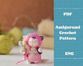 Amigurumi pattern cat, crochet patterns, crochet patterns amigurumi, crochet patterns amigurumi cat, master's degreesmart cat pattern