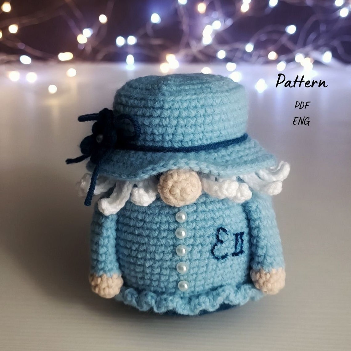 The Queen Crochet Patternqueen Elizabeth Doll Pattern Etsy