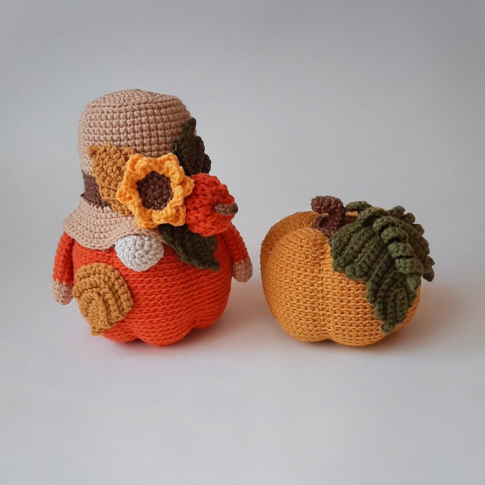Set of 2 Crochet Patterns, Crochet Flowers, Crochet Fake