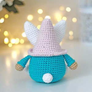 Easter crochet bunny gnome pattern easy amigurumi easter rabbit ornament cute crochet easter basket image 6