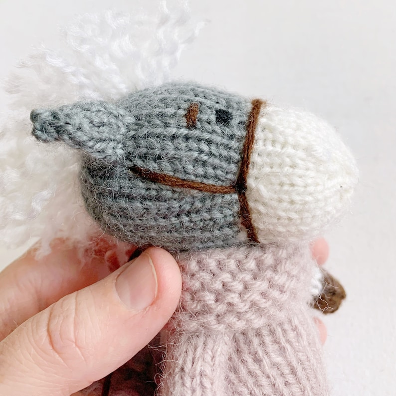 Horse Knitting Pattern Knitted Toy Tutorials PDF DIY Soft - Etsy