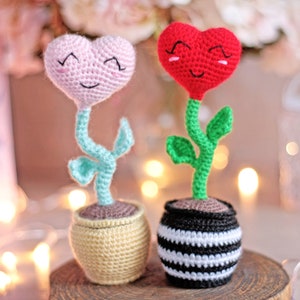 Crochet flower pattern tutorial on how to crochet a flower pot easy red heart crochet patterns easy crochet gifts image 8