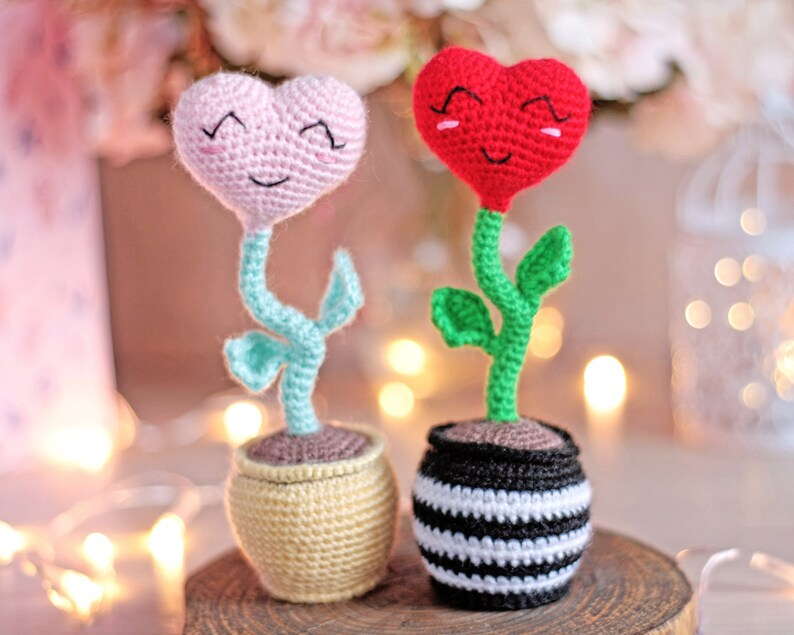 Crochet flower pattern tutorial on how to crochet a flower pot easy red heart crochet patterns easy crochet gifts image 8