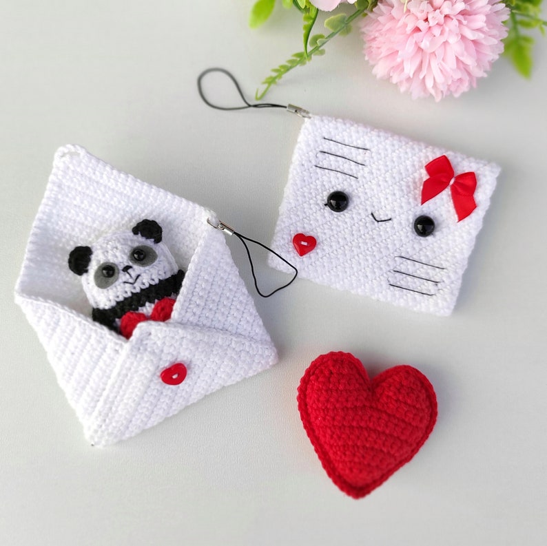 Crochet Pattern Love Letter Pattern Crochet Envelope Etsy