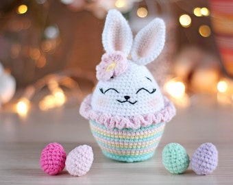 Crochet bunny pattern - small amigurumi easter pattern easy