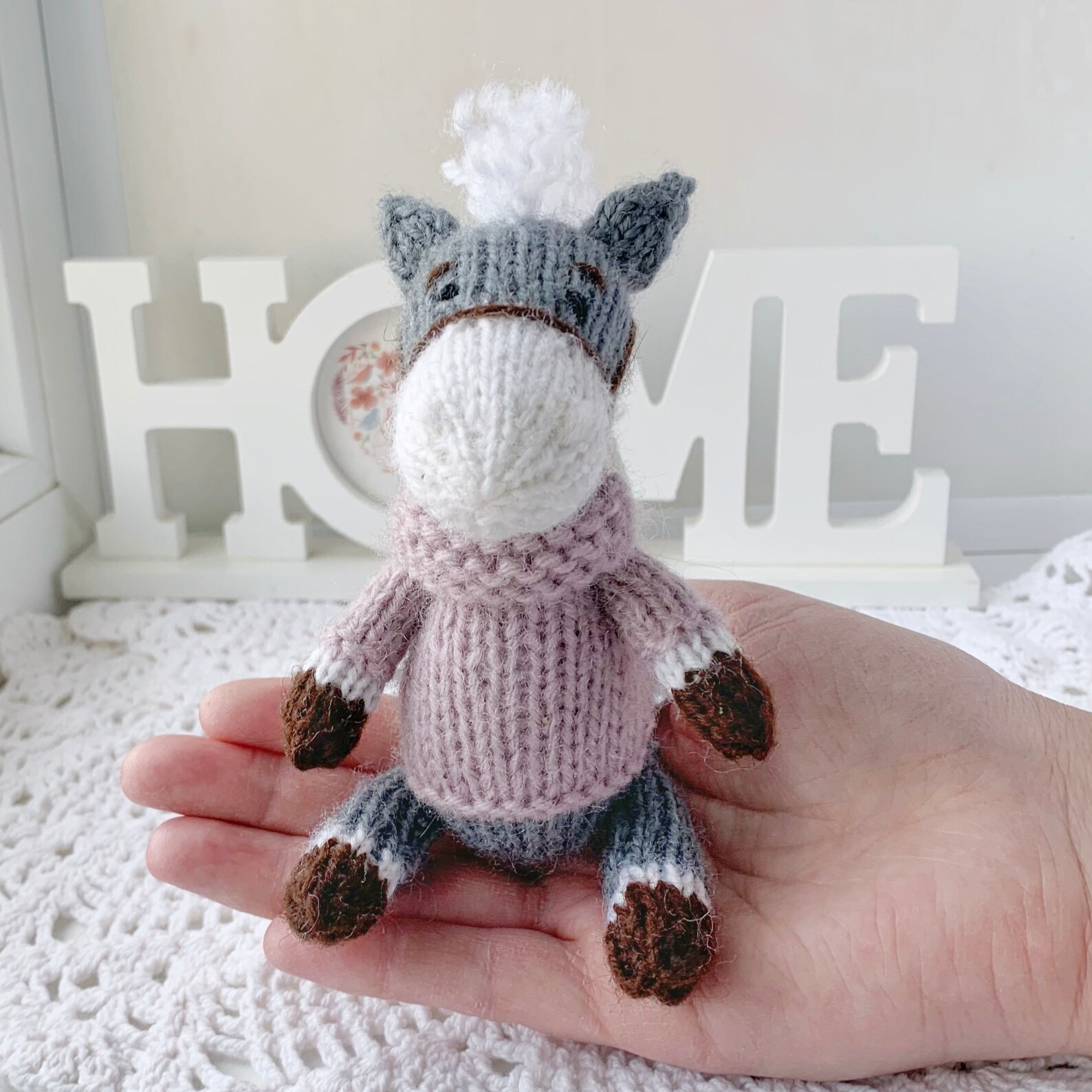 Horse Knitting Pattern Knitted Toy Tutorials PDF DIY Soft - Etsy