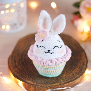 Crochet bunny pattern small amigurumi easter pattern easy image 2