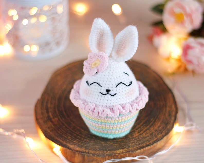 Crochet bunny pattern small amigurumi easter pattern easy image 2