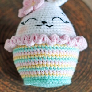 Crochet bunny pattern small amigurumi easter pattern easy image 4
