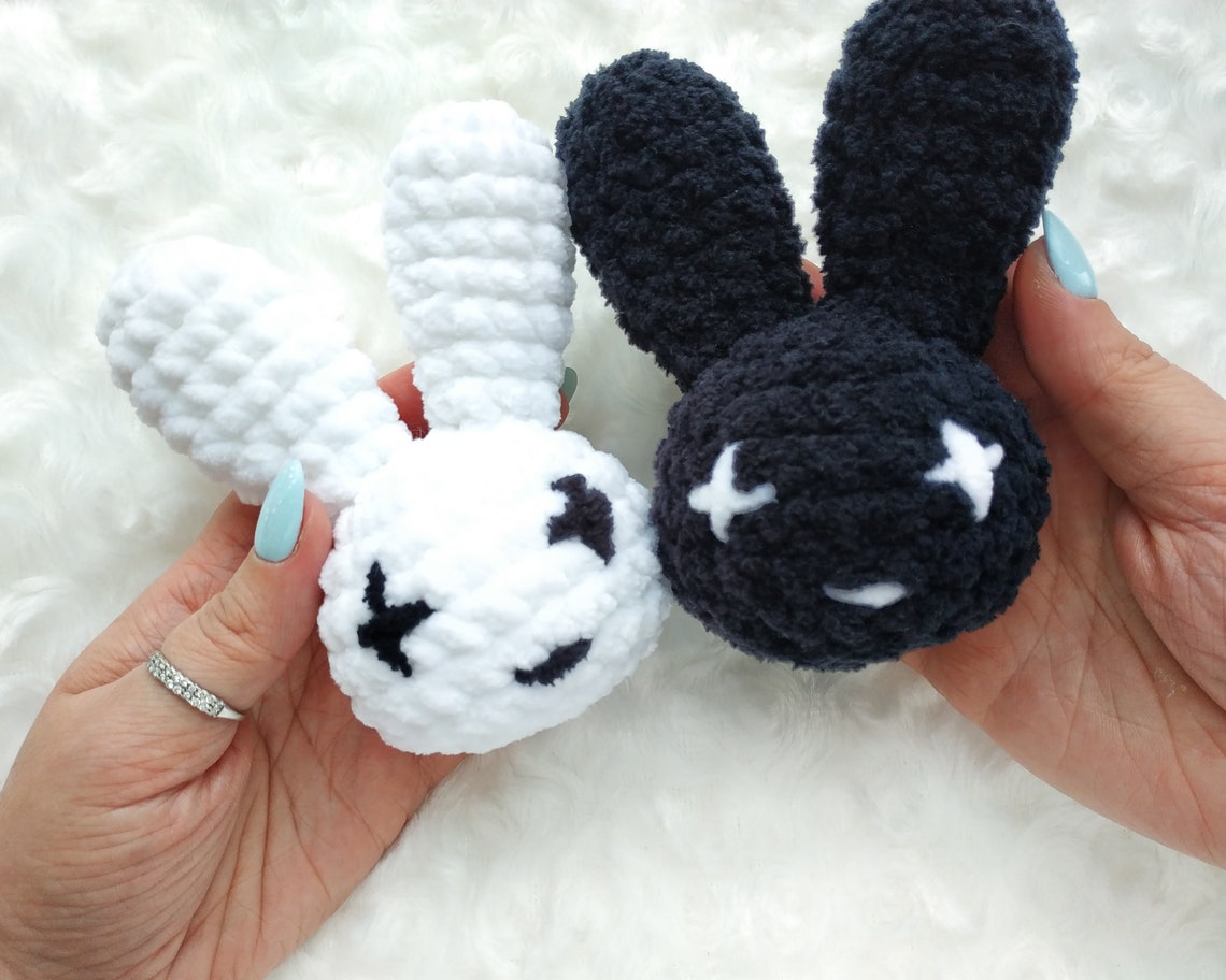 Bad Bunny Crochet Pattern Etsy