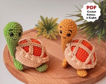 Pumpkin pie turtle crochet pattern, Turtle amigurumi, Pumpkin pie ornament, Crochet cute pattern, Fall crochet pattern