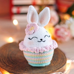 Crochet bunny pattern small amigurumi easter pattern easy image 7