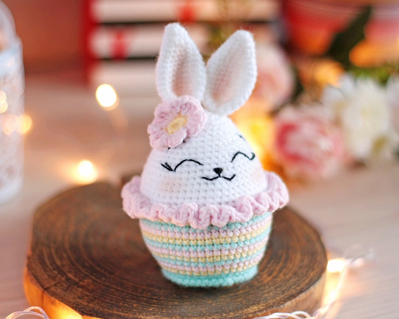 Crochet bunny pattern small amigurumi easter pattern easy image 7