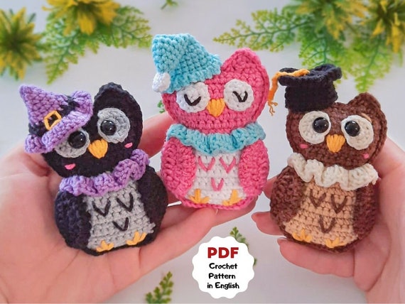 Crochet Keychain Owl Pattern Pdf, Crochet Owl Amigurumi Pattern - Crochet  Patterns