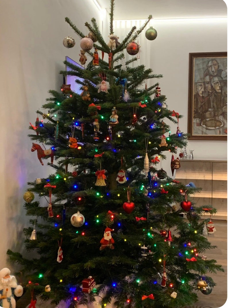 Crochet PATTERN Christmas Decorations Ornaments 6in1 Amigurumi Etsy