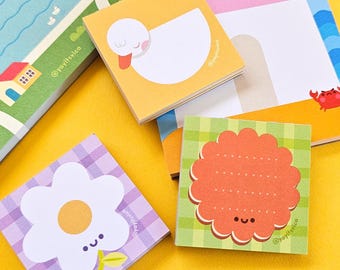 Mini Daisy Notepad - Cute Memo Pad - Cute Notepad - Journaling - Cute Stationery