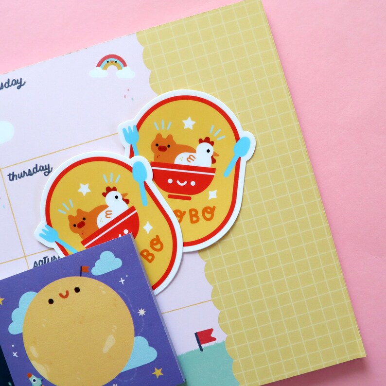 Adobo Vinyl Sticker - Kawaii Food Sticker - Filipino Food Sticker ...