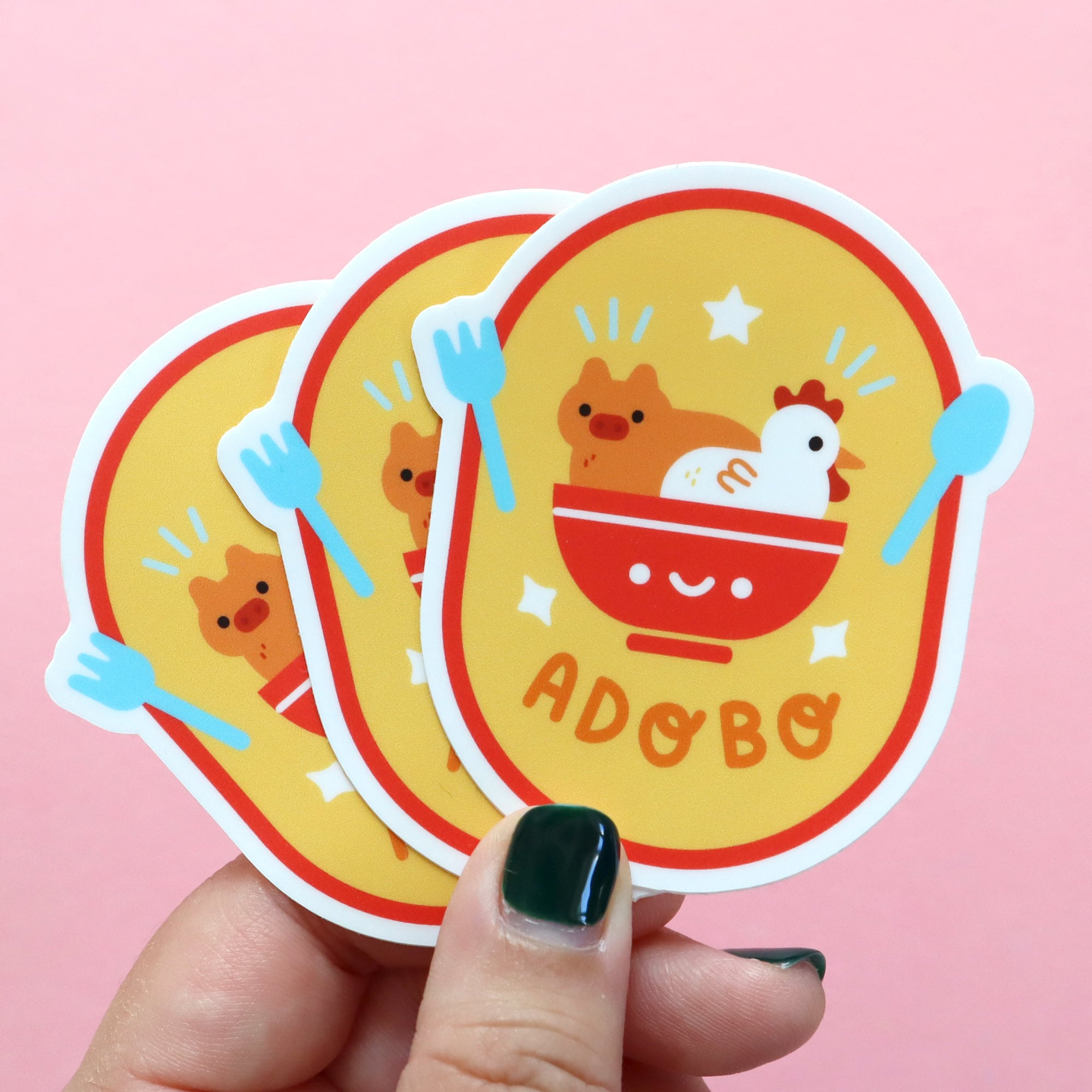 Got Adobo? Filipino Cuisine Die Cut Sticker Decal - Darkside Ltd (2 Pack)