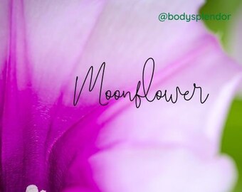 MOONFLOWER/ Body Butter, Sugar Scrub, European Spa Salt Scrub, Body Moisturizer, Skin Care, Gift