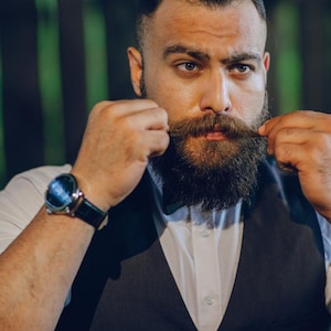 Beard oil and balm duo, moisturizer, conditioner,  care, skincare, mustache, men’s grooming , gift, valentine
