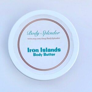 Iron Islands fragrance, whipped Body Butter, Body Butter, Sugar Scrub, Salt Scrub, Skin Care, Body Moisturizer, Men, Gift