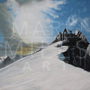 Mountain Landscape - Original Painting