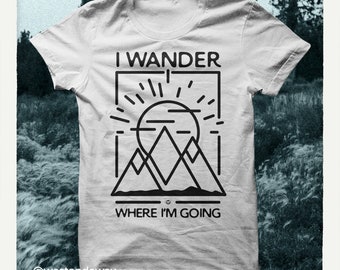I Wander Where I'm Going | Short-Sleeve Unisex T-Shirt
