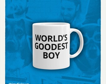World's Goodest Boy - White glossy mug