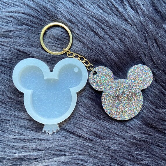 Mickey Mouse Resin Molds, Resin Keychain Mold, Resin Necklace Mold, Mickey Resin  Mold, Kawaii Resin Mold, Resin Mickey Mold, Keychain Mold 