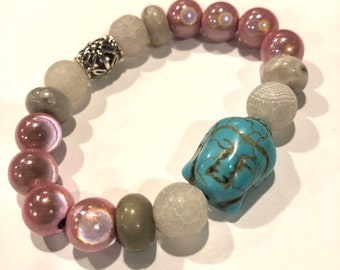 Buddha Bracciale. Bracciale da donna. Regalo per lei. Yoga. Meditazione
