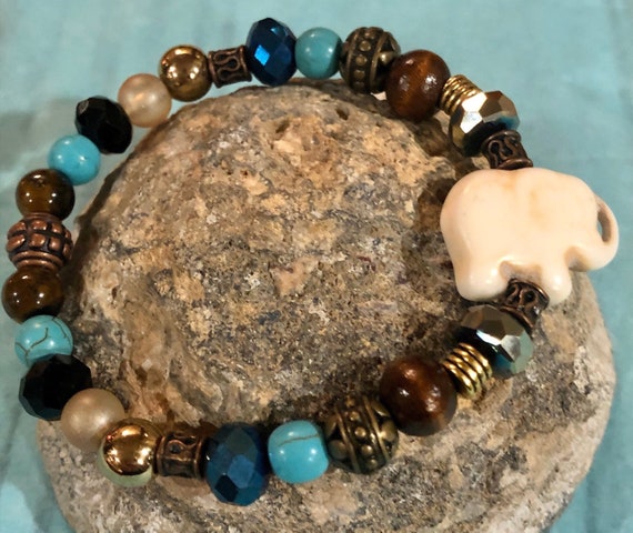 Elephant Bracelet. Womens Bracelet/Gift For Her Spiritual Bracelet