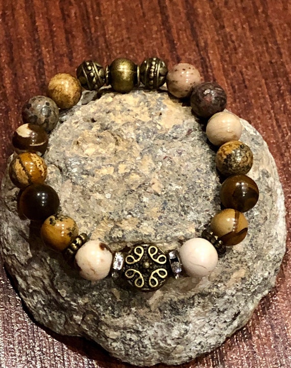 Medallion Bracelet. Women’s Jewelry. Boho. Bohemian Jewelry