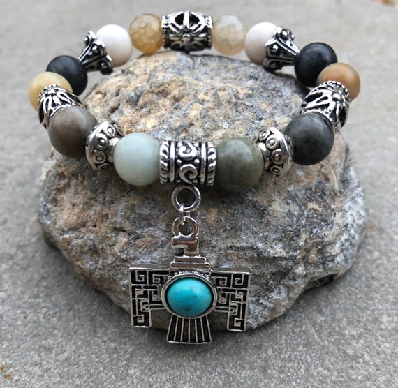 Thunderbird Bracelet. Women's Bracelet. Gift for her. Boho. Native American. Phoenix Spiritual