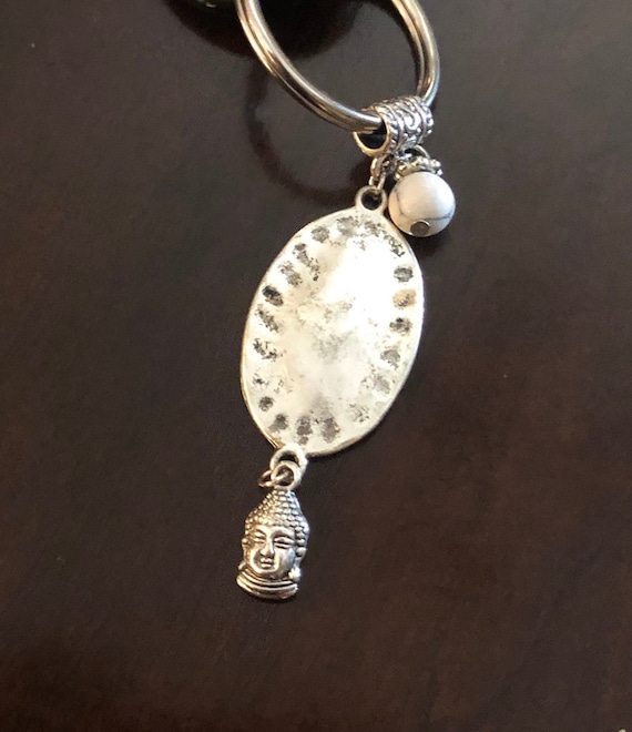 Buddha Keychain. Women's. Spiritual. Yoga