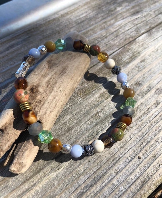 Funky Beaded Bracelet. Womens Bracelets/Gift for her.