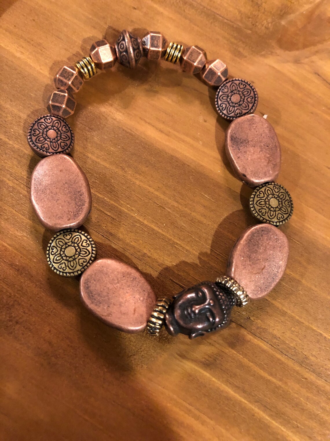 Buddha Bracelet. Women's Bracelet. Spiritual. Yoga. Om. Etsy UK