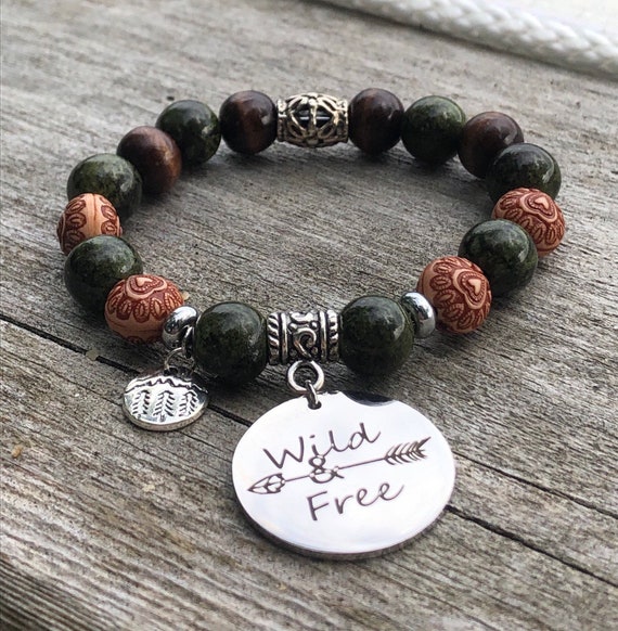 Wild & Free Bracelet. Women’s Bracelet. Boho. Boho chic. Gift for her. Spiritual Jewelry