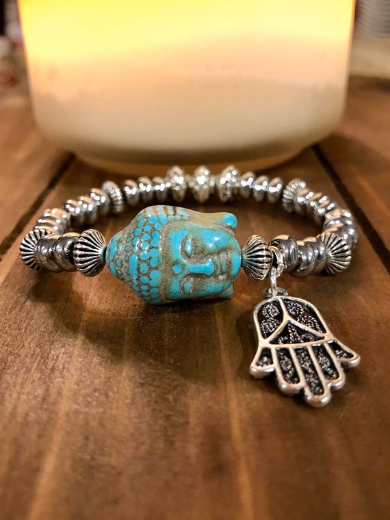 Spiritual Bracelet. Women's Bracelet. Gift For Her. Spiritual Bracelet. Yoga. Evil Eye Mediation. Namaste