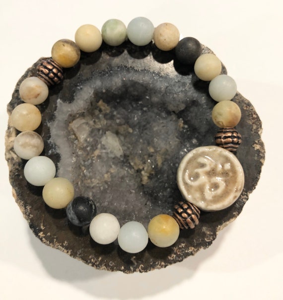 Sanskrit Bracelet. Om. Women’s Bracelet. Gift for her. Boho
