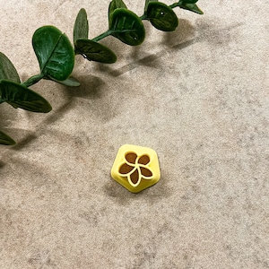 0.5 in Plumeria Clay Cutter, Stud Size Cutter, Flower Clay Cutter, Embossing Cutter, Sharp Clay Cutters, Ready To Ship