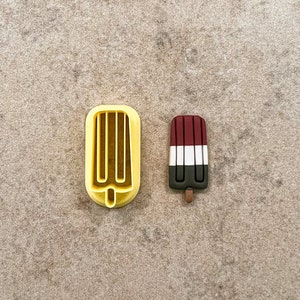 1.25 in Popsicle Clay Cutter, Polymer Clay Cutters, Embossing Clay Cutters, 3D Printed Cutters, Ready To Ship