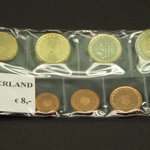Holland / Nederlands Euros 1999 / 2000 / 2001 / 2002 - Uncirculated Coin Lot