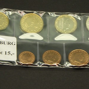Luxembourg / Lëtzebuerg Euros 1999 / 2000 / 2001 / 2002 - Uncirculated Coin Lot
