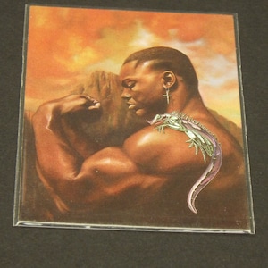 Julie Bell - #T7 - Darryl & The Iguana - Vintage 1994 - Tekchrome Chase Card - Near Mint!