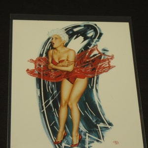 Olivia De Berardinis - Series 4 Best of Olivia - Vintage 1994 - Ladies in Red Chase Card Singles - Near Mint!