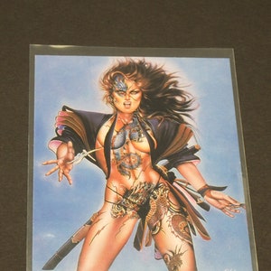 Olivia De Berardinis - Series 1 - Vintage 1992 - The Very 1st Olivia Promo Card - Near Mint!